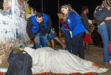 Rondonopolis lanca campanha Aquecendo Vidas para proteger pessoas em situacao de rua do frio