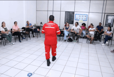 Saude de Sinop capacita profissionais para primeiros socorros em atendimento pre hospitalar