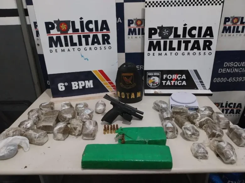Polícia prende suspeito de homicídio e integrantes de facção em Mato Grosso
