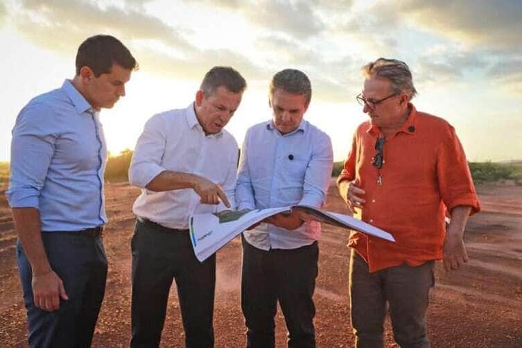 TCE MT acompanha de perto a construcao do gigantesco Parque Novo Mato Grosso