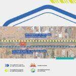 Transito alterado em vias marginais da BR 163 devido a obras