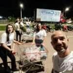 Tres toneladas de alimentos sao arrecadados na primeira noite da ExpoNorte