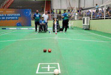 Varzea Grande sedia primeiro campeonato de Bocha paralimpica de Mato Grosso