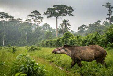 Anta morre após ser resgatada em Mato Grosso