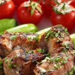 kebabs de peixe