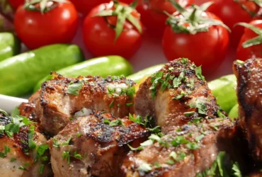 kebabs de peixe