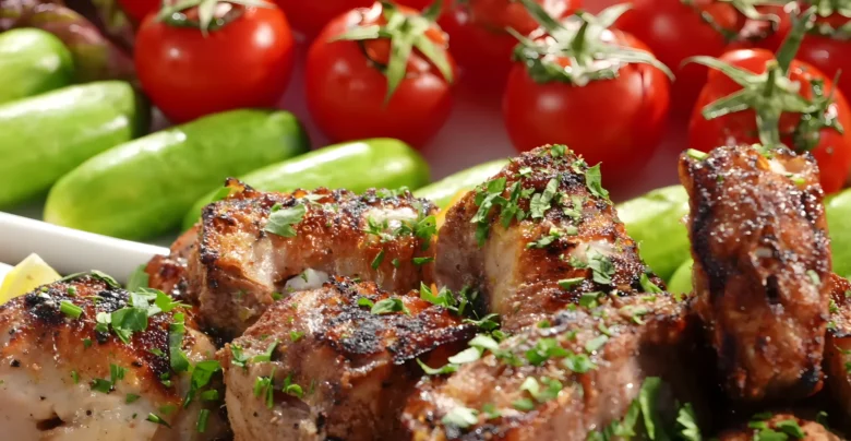 kebabs de peixe