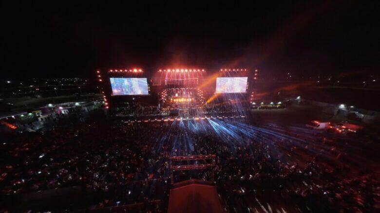 mais de 140 mil pessoas prestigiam evento e rede hoteleira registra lotacao de 95