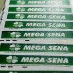 Bilhetes de aposta da mega-sena
