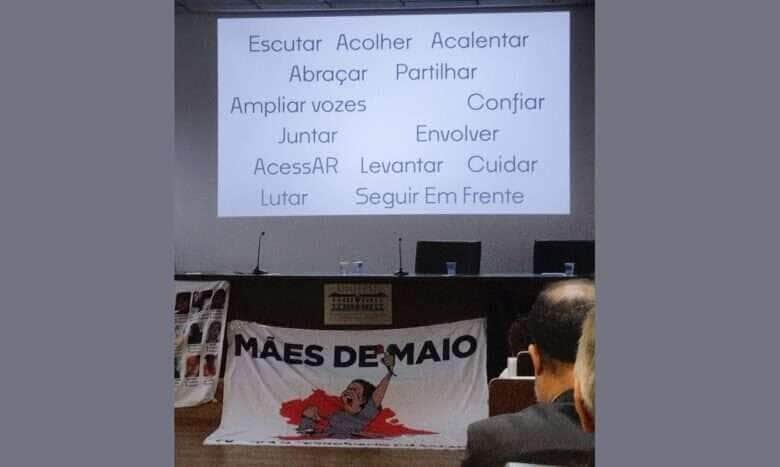 Brasília (DF), 08/05/2025 - Unifesp lança projeto de acolhida e formação política de mães de vítimas de violência do Estado.
Foto: Letycia Bond/Agência Brasil