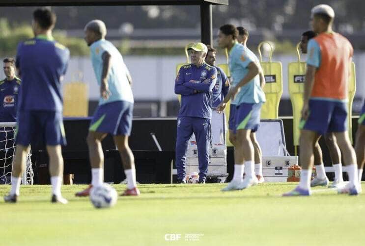 Equador x Brasil: Onde assistir, escalações e tudo sobre a estreia de Ancelotti nas Eliminatórias. Imagem: Rafael Ribeiro/CBF