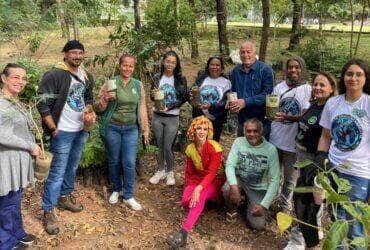 Alunos de Varzea Grande vivenciam educacao ambiental na APA Berneck
