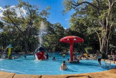 Apos reabertura Parque das Aguas Quentes em Barra do Garcas registra mais de mil visitantes diarios