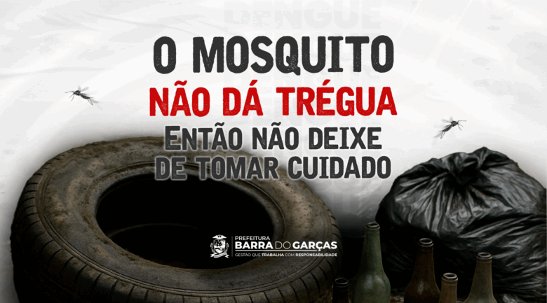 Barra do Garcas mantem acoes preventivas contra o Aedes aegypti durante o periodo de estiagem