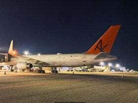 Boeing da Icelandair pousa em Cuiabá, abrindo rota para o turismo de alto padrão no Pantanal de Mato Grosso
