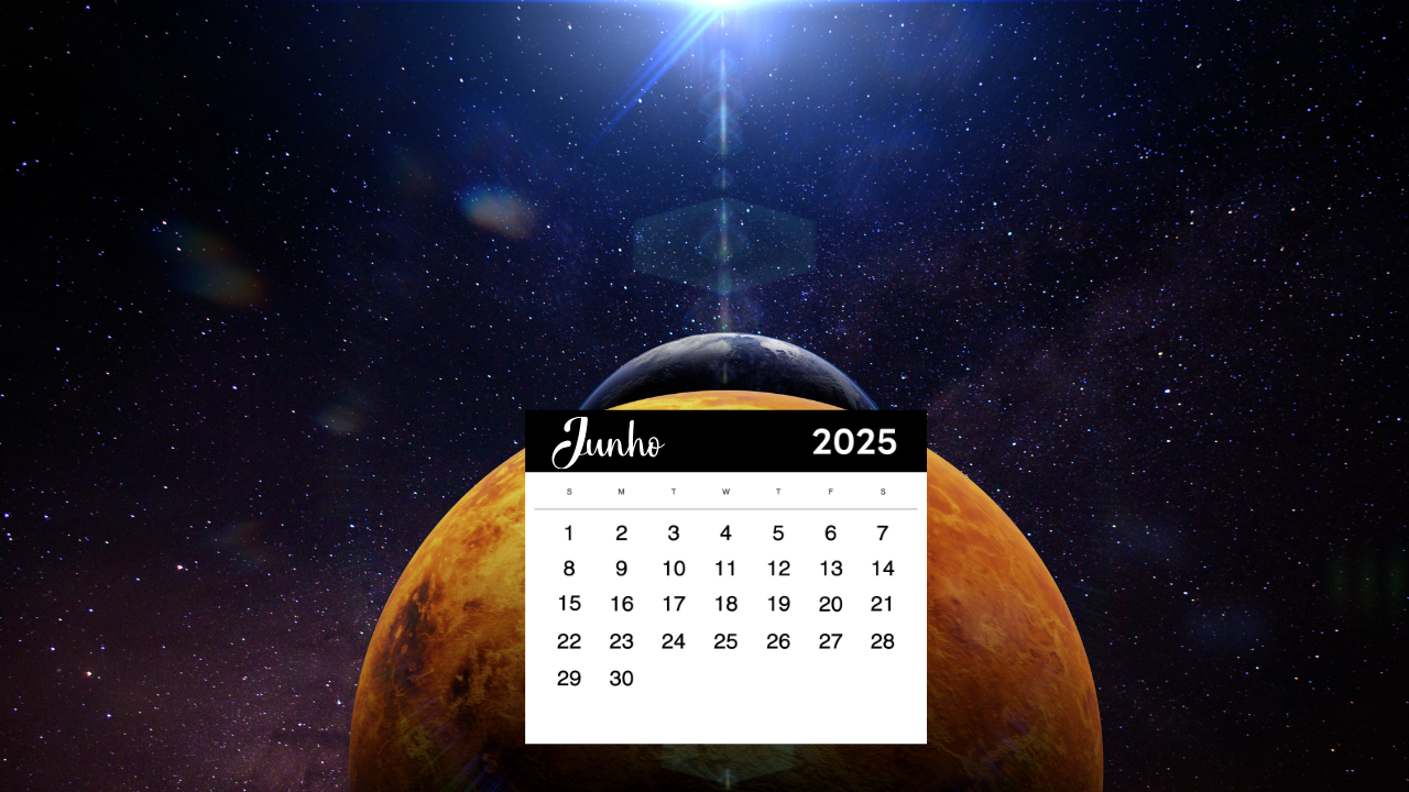 Junho de 2025: qual é o melhor dia do mês para cada signo do zodíaco 87 Calendário Junho