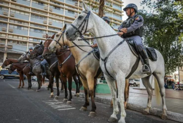 Cavalaria da PM apreende drogas e material de facção em Nova Mutum