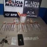 Cavalaria da PM detém faccionados com drogas durante patrulhamento em Lucas do Rio Verde
