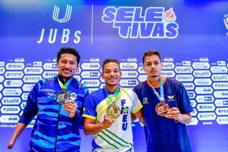 Com tres medalhistas Sorriso se destaca no JUBs Seletivas em Brasilia