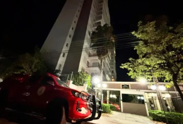 Incêndio em apartamento mobiliza bombeiros e causa danos em Cuiabá