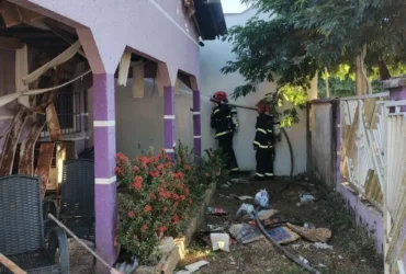 Bombeiros controlam incêndio que atingiu residência em Alta Floresta