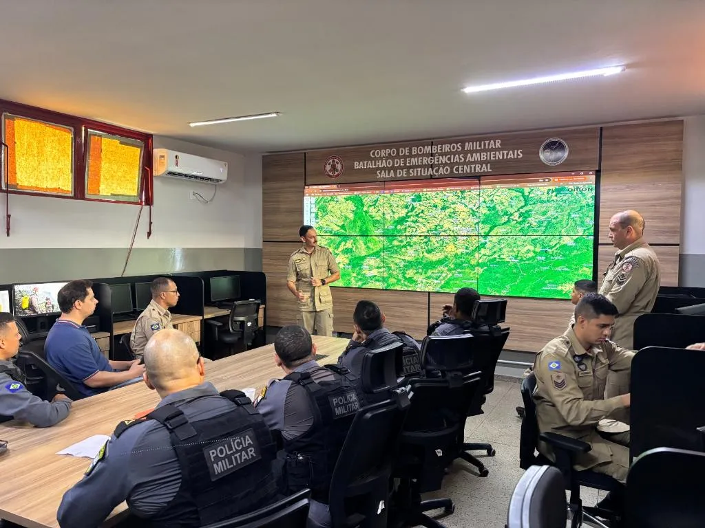 Corpo de Bombeiros ativa Sala de Situação Central em Mato Grosso