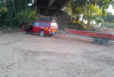 Bombeiros localizam vítima de afogamento no rio Teles Pires em Mato Grosso
