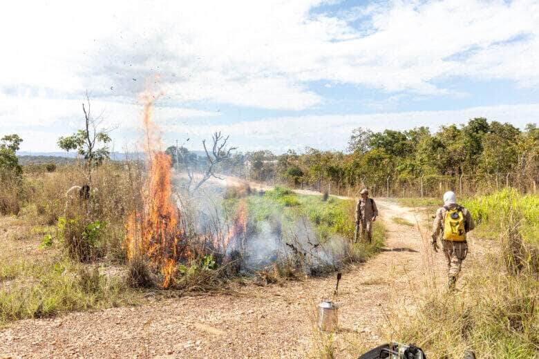 Cuiaba lanca Uma Cuiaba sem Queimadas para combater incendios com acao integrada