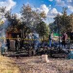 Familia vitima de incendio em Cuiaba recebe apoio emergencial da prefeitura