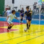 Final do futsal nos Jogos Estudantis Cuiabanos e marcada por rivalidade e publico recorde