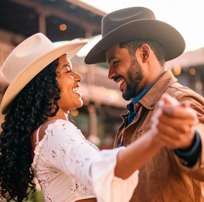 Firefly Casal homem e mulher dancando sertanejo universitario chapeus cowboys 434175 crop