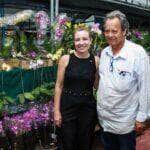 Flavia Moretti visita 1° Festival de Flores e Plantas de Varzea Grande