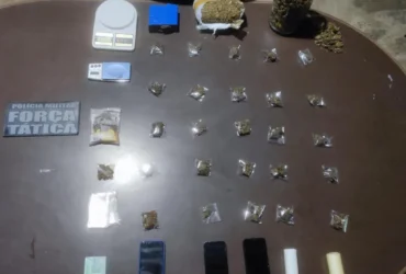 Força Tática prende faccionados por tráfico durante operação em Poconé