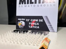Força Tática apreende cocaína e prende homem por tráfico em Várzea Grande