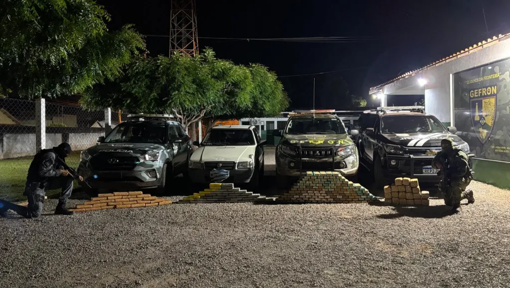 Segurança apreende drogas e causa prejuízo milionário a facções