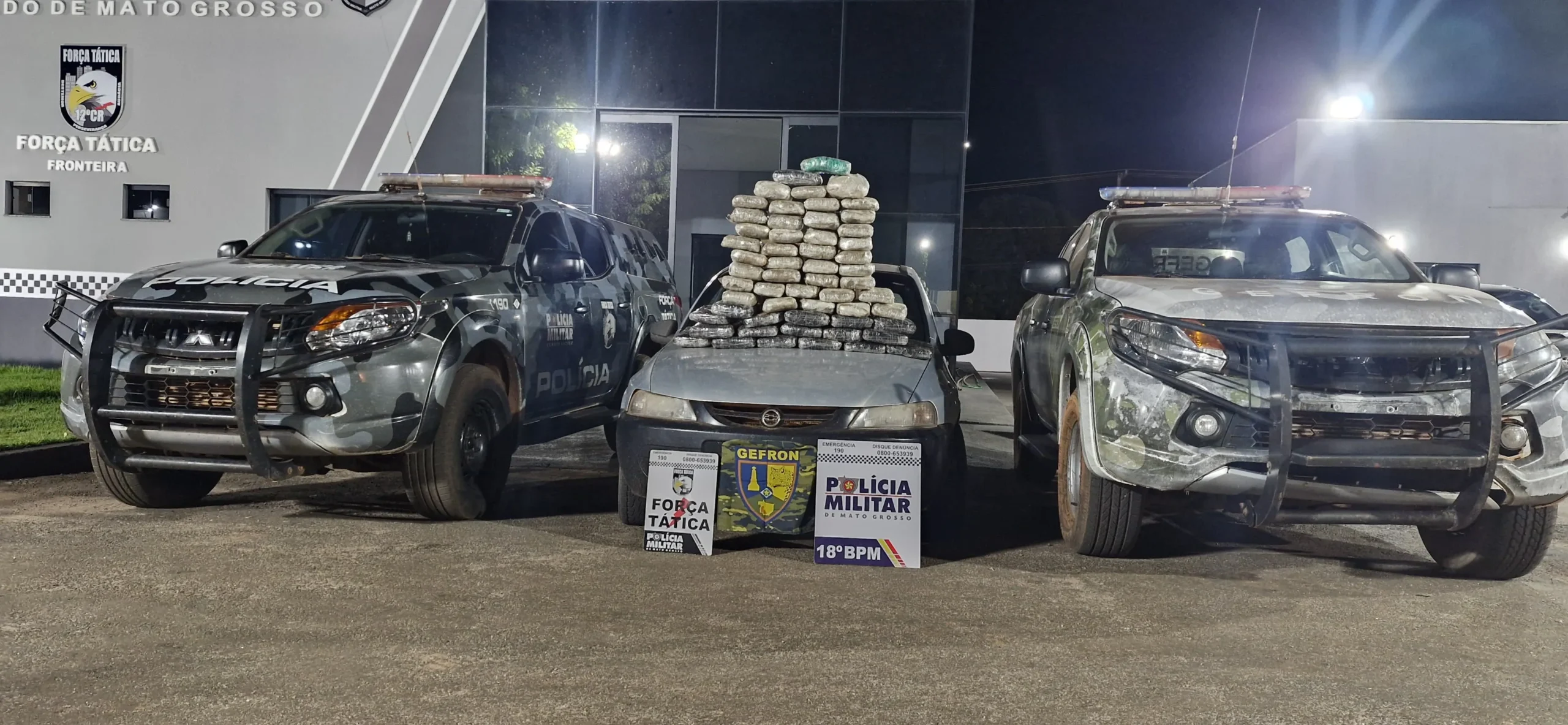 Apreensão de supermaconha causa prejuízo milionário ao crime organizado