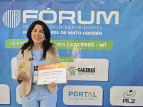 Forum Regional reune autoridades em Caceres para debater inovacao digital e reconhece prefeitos com o Premio Prefeito Inovador 2025
