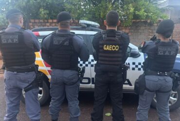 Gaeco de Barra do Garcas faz operacao contra grupo criminoso