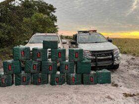 Gefron apreende 14 tonelada de cocaina e causa prejuizo de R 30 milhoes a faccoes em fronteira de Mato Grosso