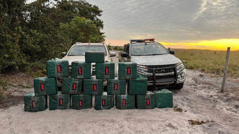 Gefron apreende 14 tonelada de cocaina e causa prejuizo de R 30 milhoes a faccoes em fronteira de Mato Grosso