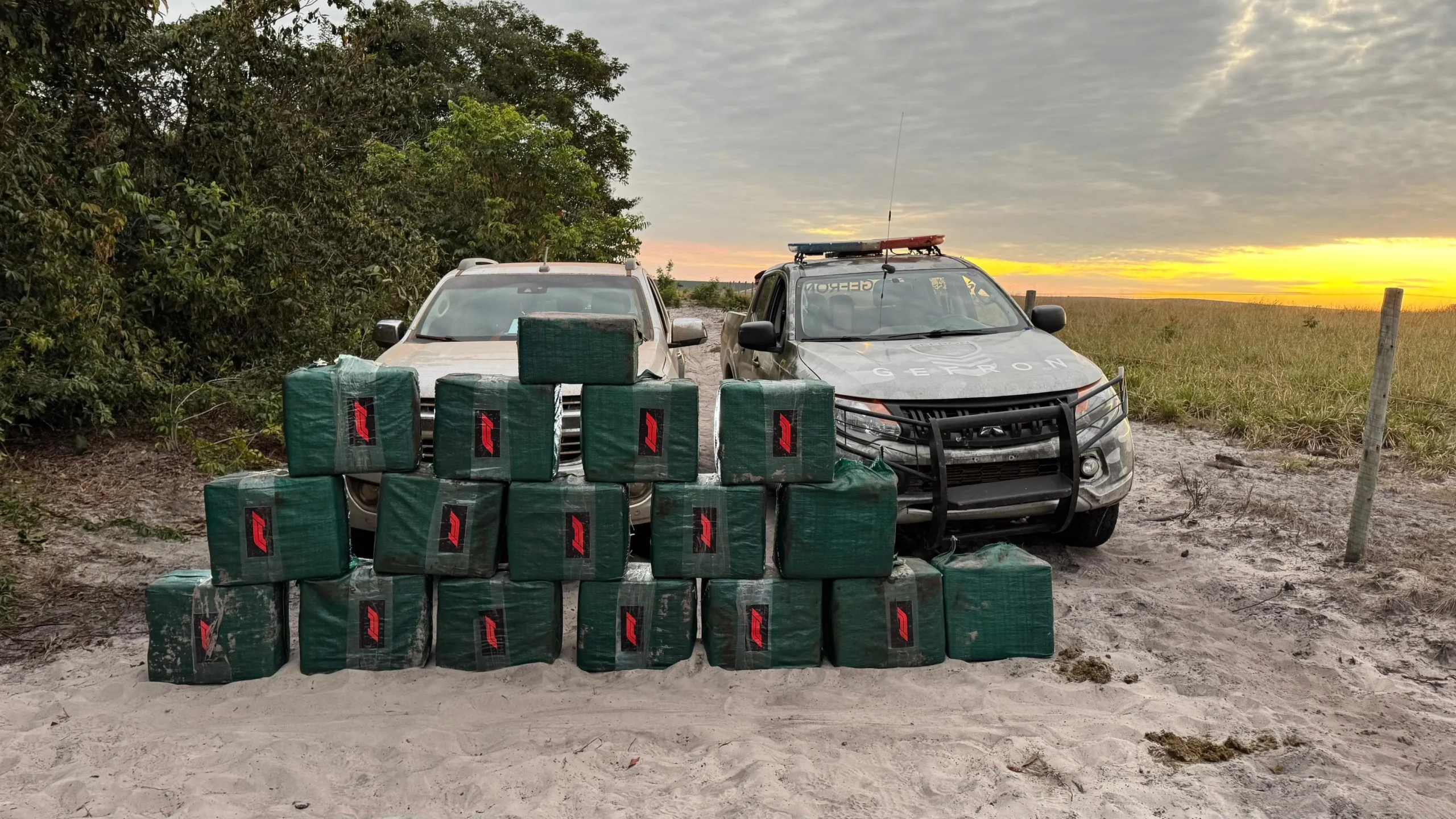 Gefron apreende 557 kg de cocaína e impõe prejuízo milionário ao crime