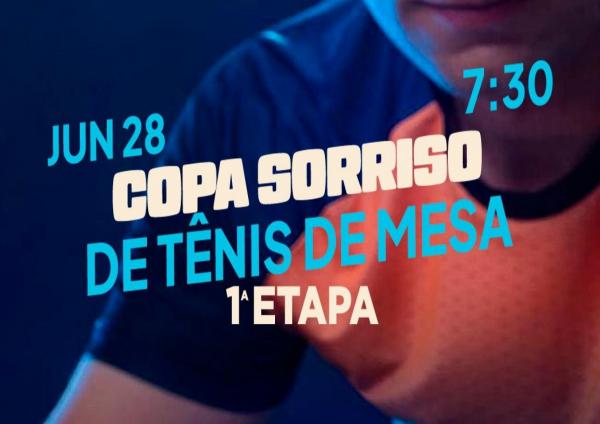Ginasio Flor do Cerrado recebe 1a Etapa da Copa Sorriso de Tenis de Mesa
