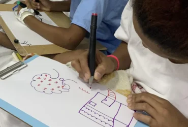 Projeto leva arte aos hospitais e fortalece saúde mental