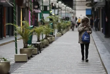 Frio intenso atinge o Sul e alerta de chuvas coloca três estados em risco