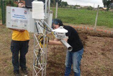 Instalacao da estacao meterologica