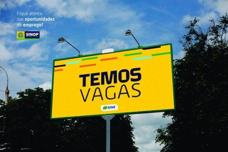 Mais de 190 oportunidades de emprego estao abertas em Sinop