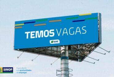 Mais de 220 oportunidades de emprego estao abertas em Sinop