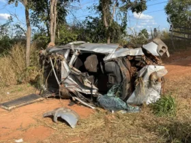 Motorista tenta ultrapassagem em rodovia de Mato Grosso provoca acidente deixa homem ferido e foge