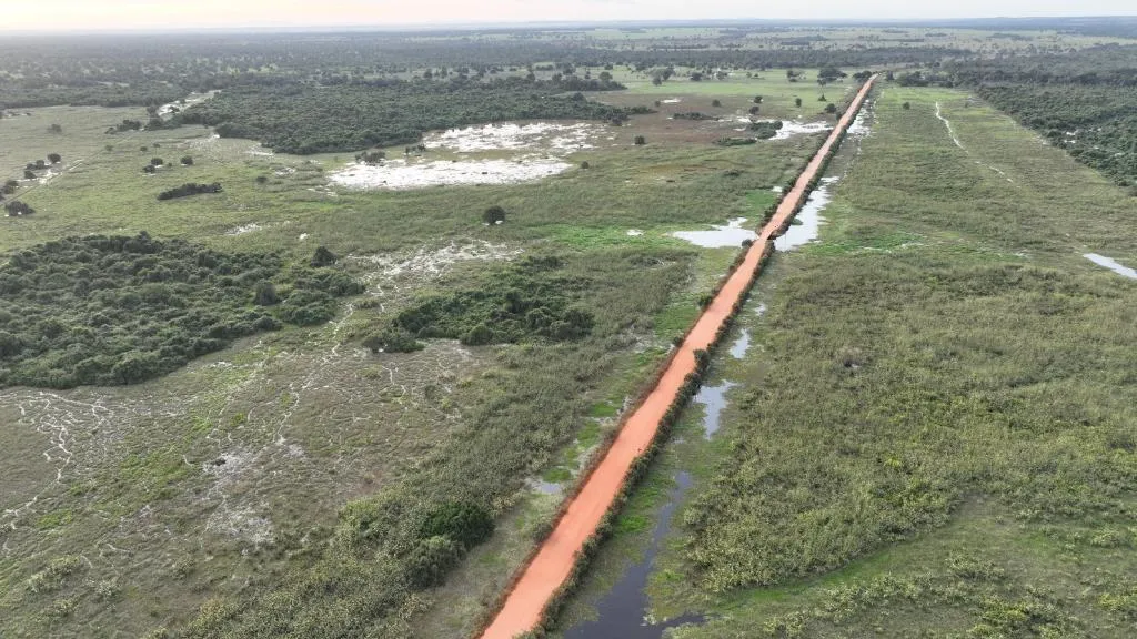 Obras em pontes na Estrada Parque Transpantaneira melhoram acúmulo de água no Pantanal