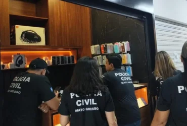 Operação Móbile apreende celulares roubados em lojas de Cuiabá e Várzea Grande